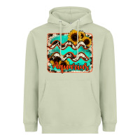 Matcha aquarius turquoise cowhide Heavyweight Hoodie - RanaPortraitStore