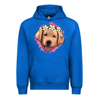 Cobalt jack russel floral kopyası Urban Hoodie - Jasminsmagicworld