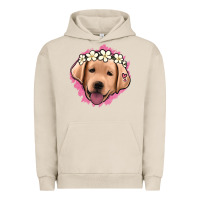 Pigment French Oak jack russel floral kopyası Urban Hoodie - Jasminsmagicworld