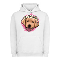 Pigment Lunar Rock jack russel floral kopyası Urban Hoodie - Jasminsmagicworld