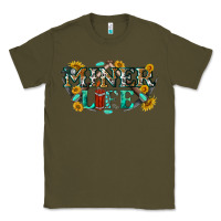 Army Green miner life Classic Tee - texasbilliewilder