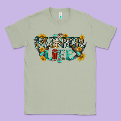 Classic Tee miner life