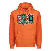 Carrot license letters floral mama Premium Hoodie - Jasminsmagicworld