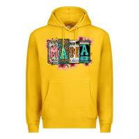 Lemon license letters floral mama Premium Hoodie - Jasminsmagicworld