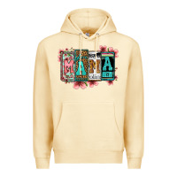 Pina Colada license letters floral mama Premium Hoodie - Jasminsmagicworld