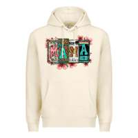 Tofu license letters floral mama Premium Hoodie - Jasminsmagicworld