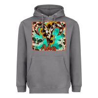 Storm aries turquoise cowhide Heavyweight Hoodie - RanaPortraitStore