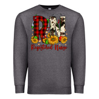 Charcoal Heather christmas rn registered nurse Premium Sweatshirt - FaDigitalArtStudio