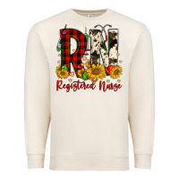 Sandshell christmas rn registered nurse Premium Sweatshirt - FaDigitalArtStudio