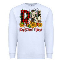 White christmas rn registered nurse Premium Sweatshirt - FaDigitalArtStudio