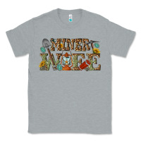 Heather Grey miner wife Classic Tee - texasbilliewilder