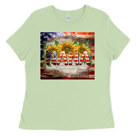 Matcha patriotic nana Ladies Tee - BarkalooDesign