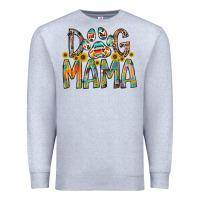 Heather Grey dog mama Premium Sweatshirt - RacoonDesign