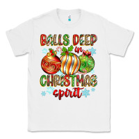 White balls deep in christmas spirit Classic Tee - Zillion Design Studio
