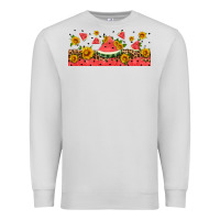 Dove Grey watermelon libbey cup Premium Sweatshirt - HRA Design Shop