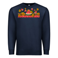 Navy watermelon libbey cup Premium Sweatshirt - HRA Design Shop