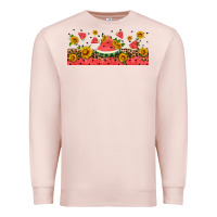Pale Pink watermelon libbey cup Premium Sweatshirt - HRA Design Shop