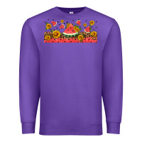 Purple watermelon libbey cup Premium Sweatshirt - HRA Design Shop