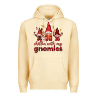 Pina Colada chilling with my gnomies Premium Hoodie - NancyCooperArtShop