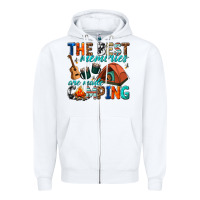 White the best memories are made camping Zipper Hoodie - texasbilliewilder
