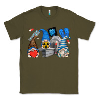 Army Green mri gnomes Classic Tee - Zillion Design Studio