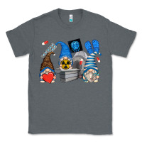 Charcoal Heather mri gnomes Classic Tee - Zillion Design Studio