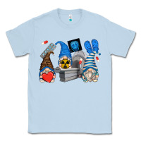 Dusty Blue mri gnomes Classic Tee - Zillion Design Studio