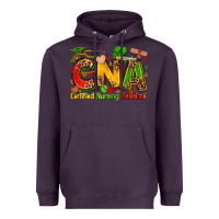 Plum Certified nursing assistant juneteenth Heavyweight Hoodie - Zillion Design Studio