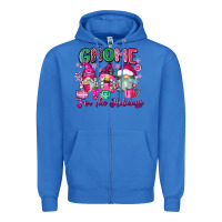 True Royal gnome for the holidays Zipper Hoodie - Zillion Design Studio