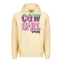 Pina Colada cowgirl sassy with pink cowgirl Premium Hoodie - NancyCooperArtShop