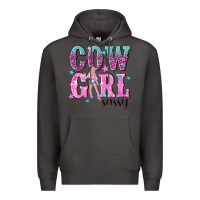 Smoke cowgirl sassy with pink cowgirl Premium Hoodie - NancyCooperArtShop