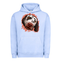 Pigment Grape Ice dalmatians peach glitter background Urban Hoodie - Jasminsmagicworld
