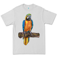 Dove Grey blue throated macaw Premium Tee - LillyAllenDesigns