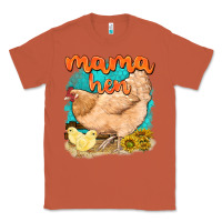 Copper mama hen with sunflowers Classic Tee - texasbilliewilder