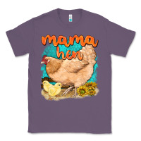 Lavender mama hen with sunflowers Classic Tee - texasbilliewilder