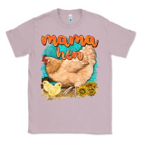 Lilac mama hen with sunflowers Classic Tee - texasbilliewilder