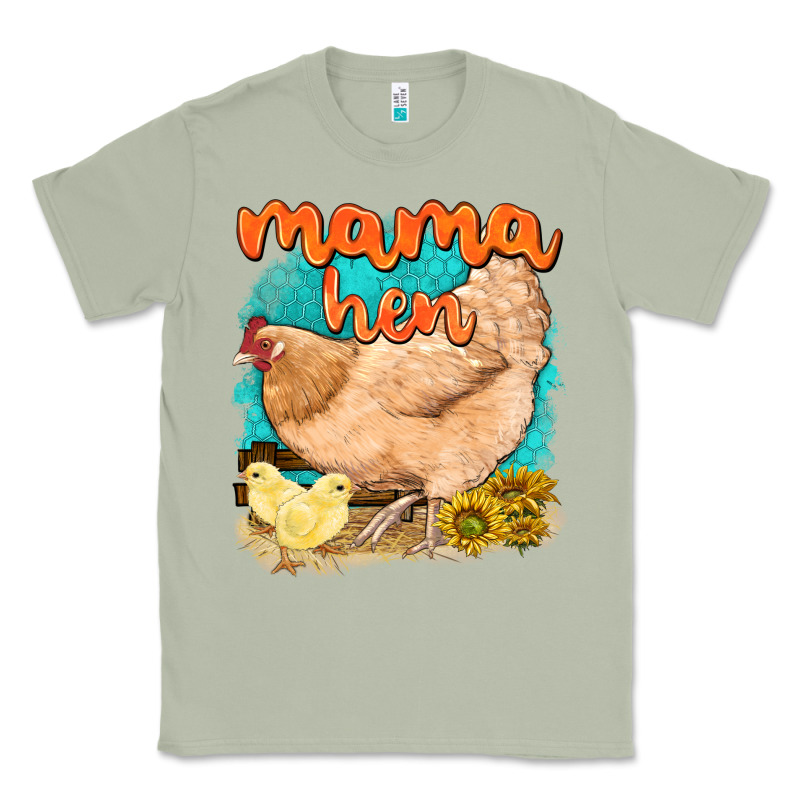Mama Hen With Sunflowers Classic Tee by texasbilliewilder | Teevron