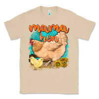 Mushroom mama hen with sunflowers Classic Tee - texasbilliewilder