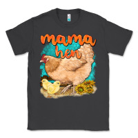 Smoke mama hen with sunflowers Classic Tee - texasbilliewilder