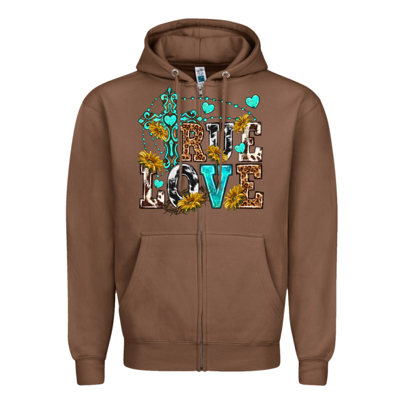 True Love Zipper Hoodie by texasbilliewilder | Teevron