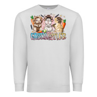 Dove Grey east hustler Premium Sweatshirt - RacoonDesign