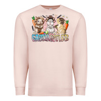 Pale Pink east hustler Premium Sweatshirt - RacoonDesign