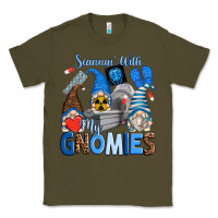 Army Green scannin' with my gnomies Classic Tee - Zillion Design Studio