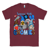 Burgundy scannin' with my gnomies Classic Tee - Zillion Design Studio