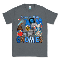 Charcoal Heather scannin' with my gnomies Classic Tee - Zillion Design Studio