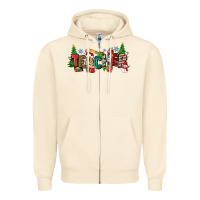 Sandshell Christmas teacher Zipper Hoodie - Zillion Design Studio