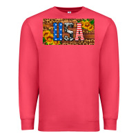 Cardinal usa sunflowers license plate Premium Sweatshirt - HRA Design Shop
