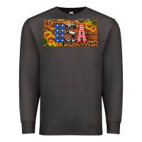 Smoke usa sunflowers license plate Premium Sweatshirt - HRA Design Shop