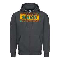 Smoke Mama with gemstone Zipper Hoodie - RanaPortraitStore