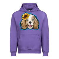 Tulip cocker spaniel sunflower Urban Hoodie - Jasminsmagicworld